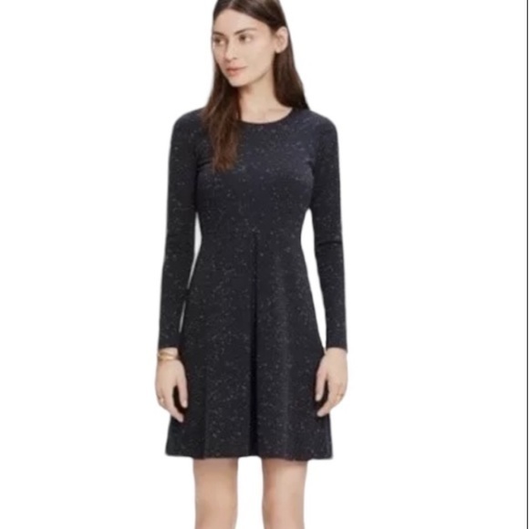 Madewell Gia Marled Long Sleeve Knit Dress Size 0